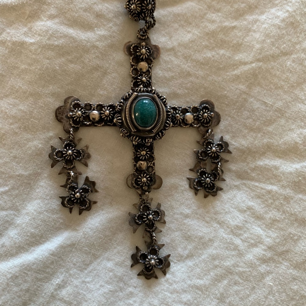 Vintage sterling silver cross